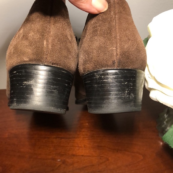 Munro American perfect size perfect fit chocolate brown oxfords 8.5 M - Picture 6 of 9